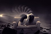 夢中奇景，窺探他人接吻的神秘之夢，夢中窺探神秘之吻，接吻的奇妙夢境之旅