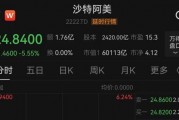 中東股市大跌，沙特阿美暴跌900億美元！
