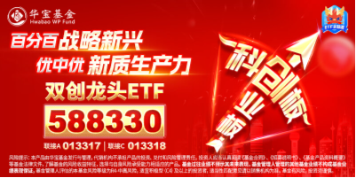 創(chuàng)業(yè)板指領(lǐng)漲！兩市成交額超1.15萬(wàn)億元，硬科技寬基——雙創(chuàng)龍頭ETF（588330）盤中漲逾3.2%
