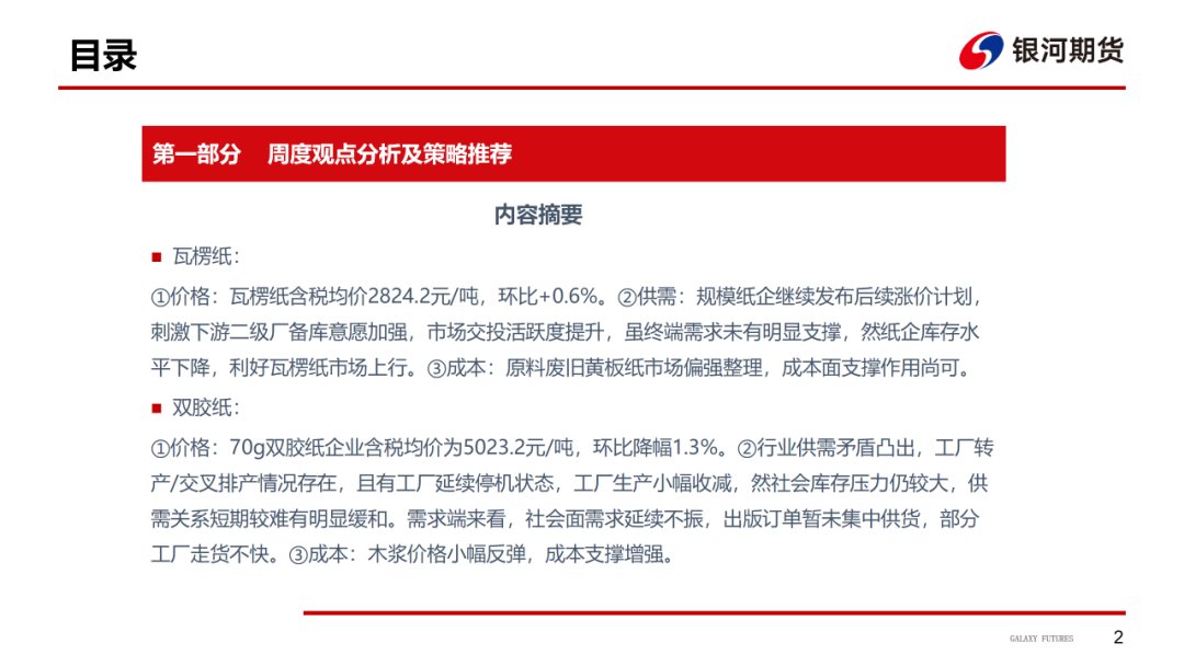 【造紙周報(bào)】瓦楞紙走貨快，需求慣性仍在 雙膠紙高庫(kù)存，市場(chǎng)依舊悲觀