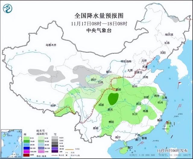 冷冷冷！大風(fēng)＋降溫都來(lái)了！全國(guó)冰凍線進(jìn)程圖出爐，這些地方雨雪天氣持續(xù)在線