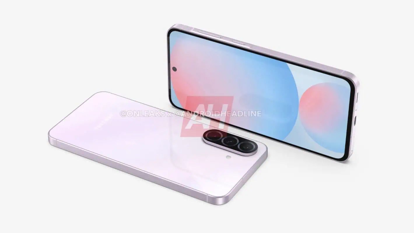 三星 Galaxy A56 手機(jī)渲染視頻曝光：凸起相機(jī)單元、Key Island 設(shè)計(jì)