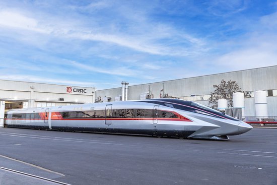 全球跑得最快的高鐵！CR450動車組樣車發(fā)布