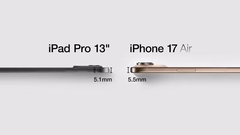 5.5mm！蘋(píng)果最薄iPhone 17 Air將接棒Plus機(jī)型，有望引爆手機(jī)新風(fēng)尚
