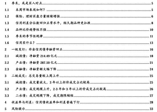 信用| 財通證券孫彬彬團隊：季末，或是買入時點