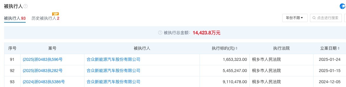 哪吒汽車APP和官網(wǎng)已恢復(fù)正常  知情人士：之前斷網(wǎng)因流量欠費(fèi)，假期無人看管
