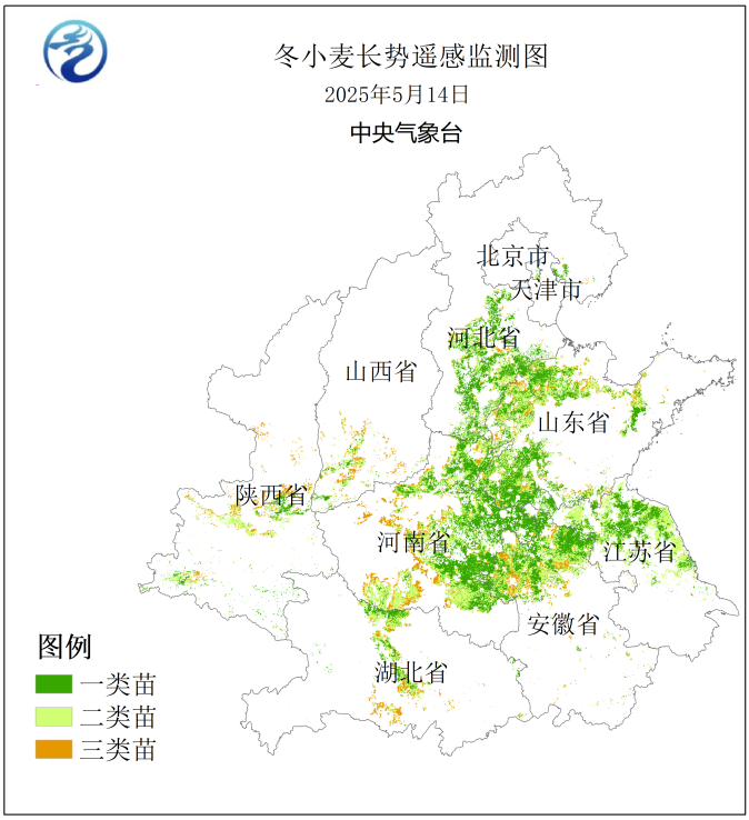 中央氣象臺：全國農業(yè)氣象影響預報與評估（2025年05月15日）