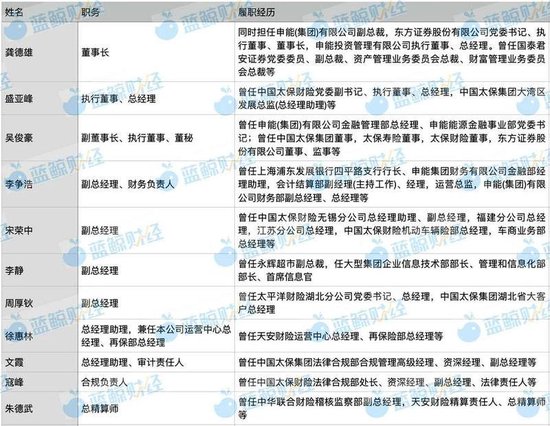 申能財(cái)險(xiǎn)治理拼圖擴(kuò)容：兩名副總獲批，“增員”區(qū)域舵手、技術(shù)專家