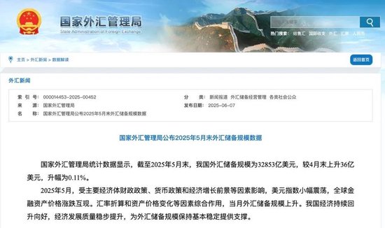 央行公布最新官方儲(chǔ)備資產(chǎn)數(shù)據(jù)！“囤”黃金仍是大方向